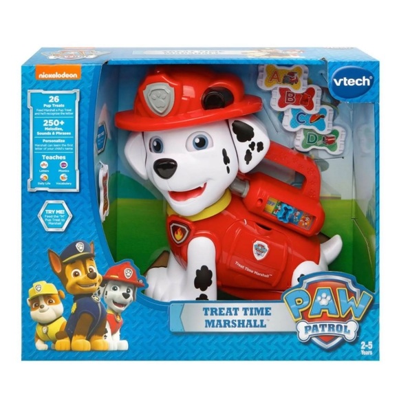 VTech Treat-Time Marshall Interactive Toy by Paw Patrol - Picture 11 of 11